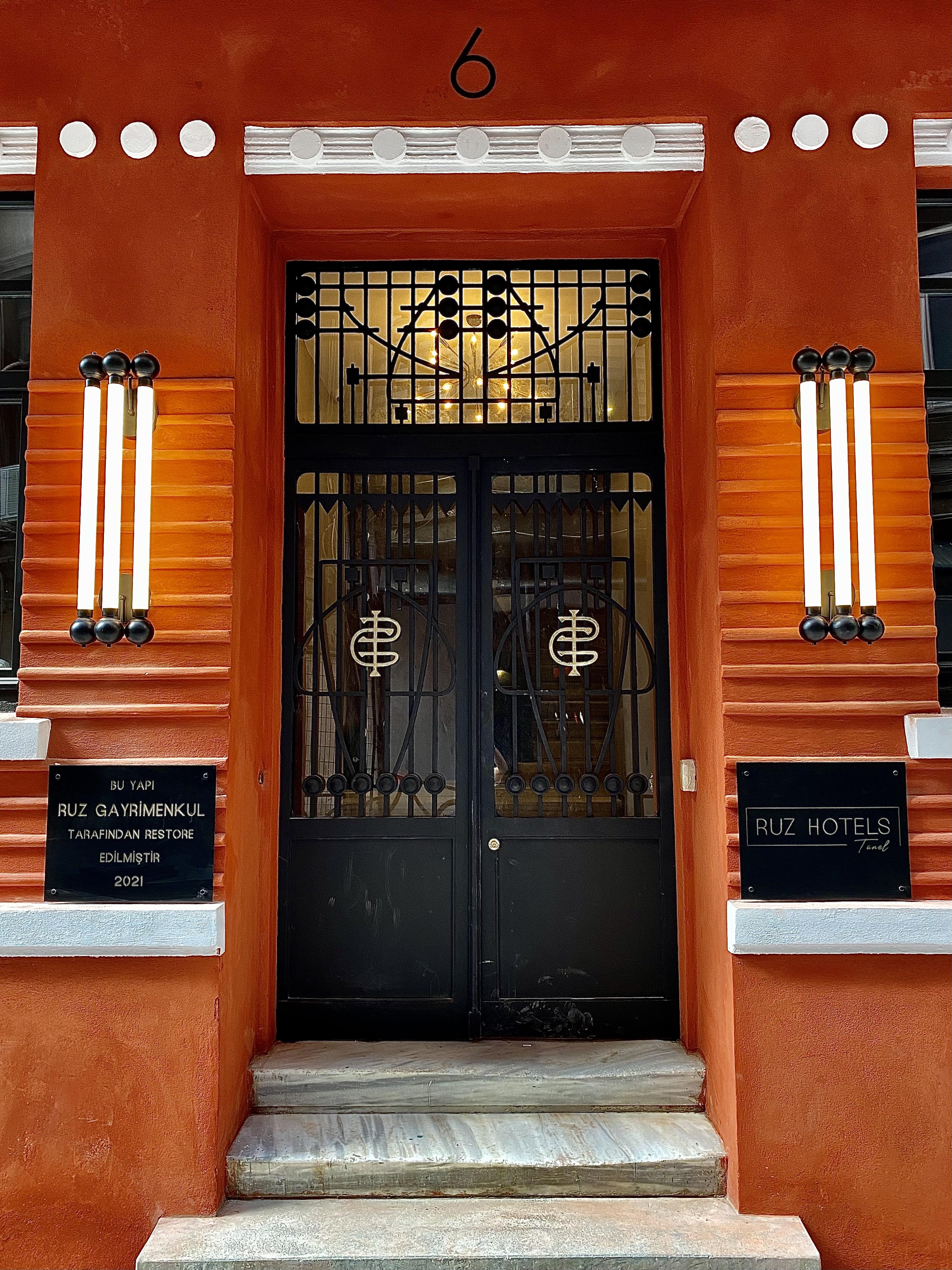 Ruz Hotels Istanbul Exterior photo Entrance of the hotel